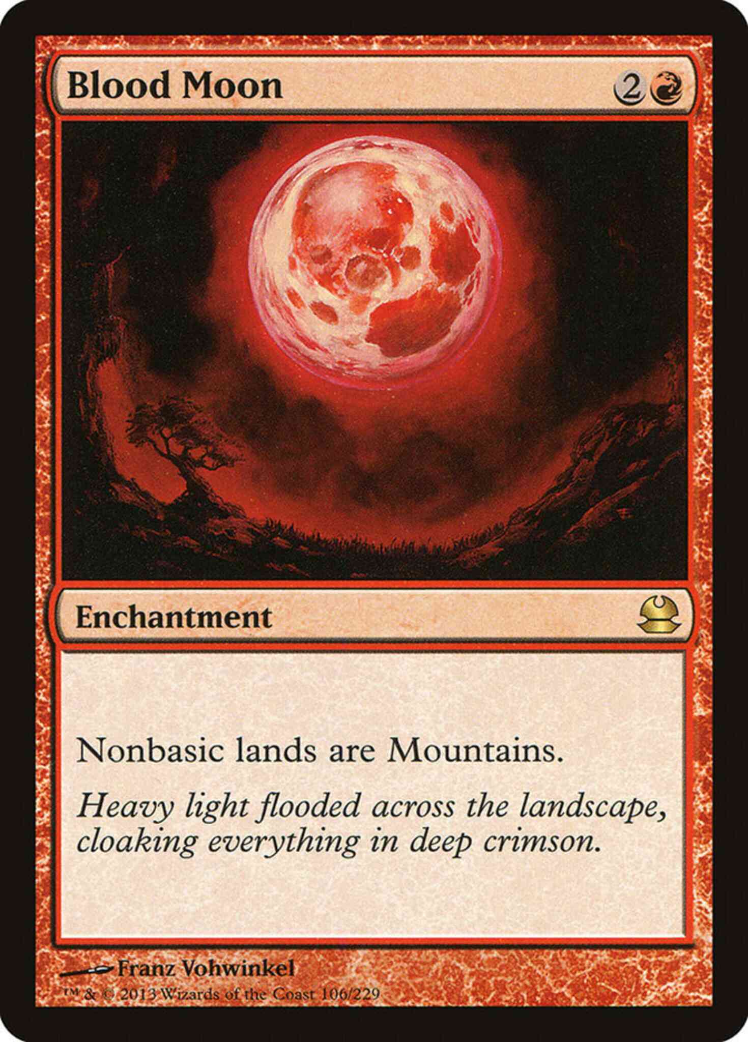 Blood Moon [106] [Modern Masters] [Non-Foil]