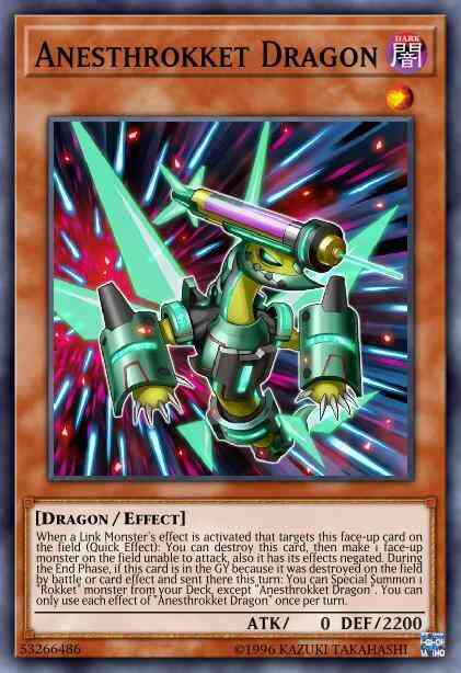 Anesthrokket Dragon - SDRR-EN007 - Common - 1st Edition