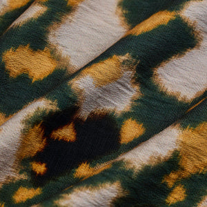 Dark Green Textured Abstract Shirt