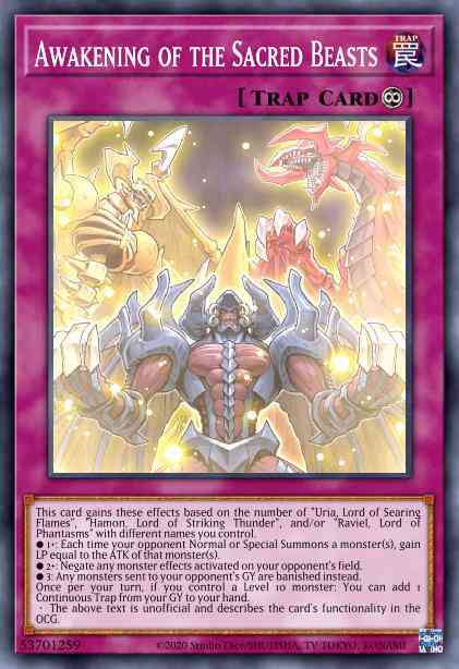 Awakening of the Sacred Beasts - SDSA-EN035 - Common - 1st Edition