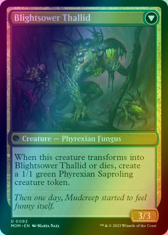 Blightreaper Thallid // Blightsower Thallid [92] [March of the Machine] [Foil]