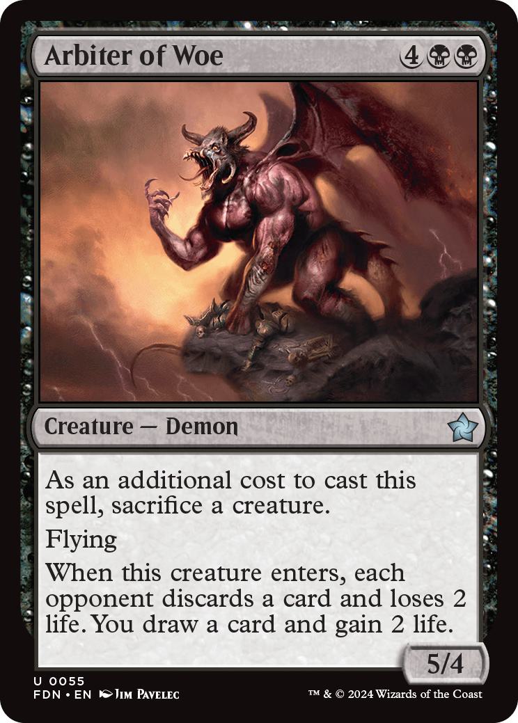 Arbiter of Woe [55] [Foundations] [Non-Foil]