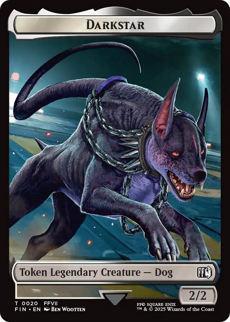 Angelo Token (19) // Darkstar Token (20) [FINAL FANTASY: Tokens] [Non-Foil]