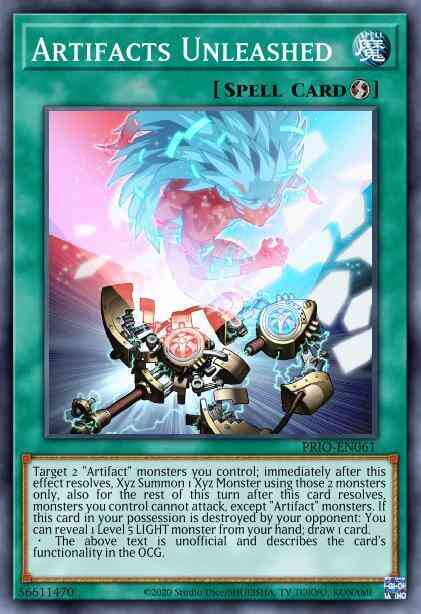 Artifacts Unleashed - MP15-EN035 - Common - 1st Edition