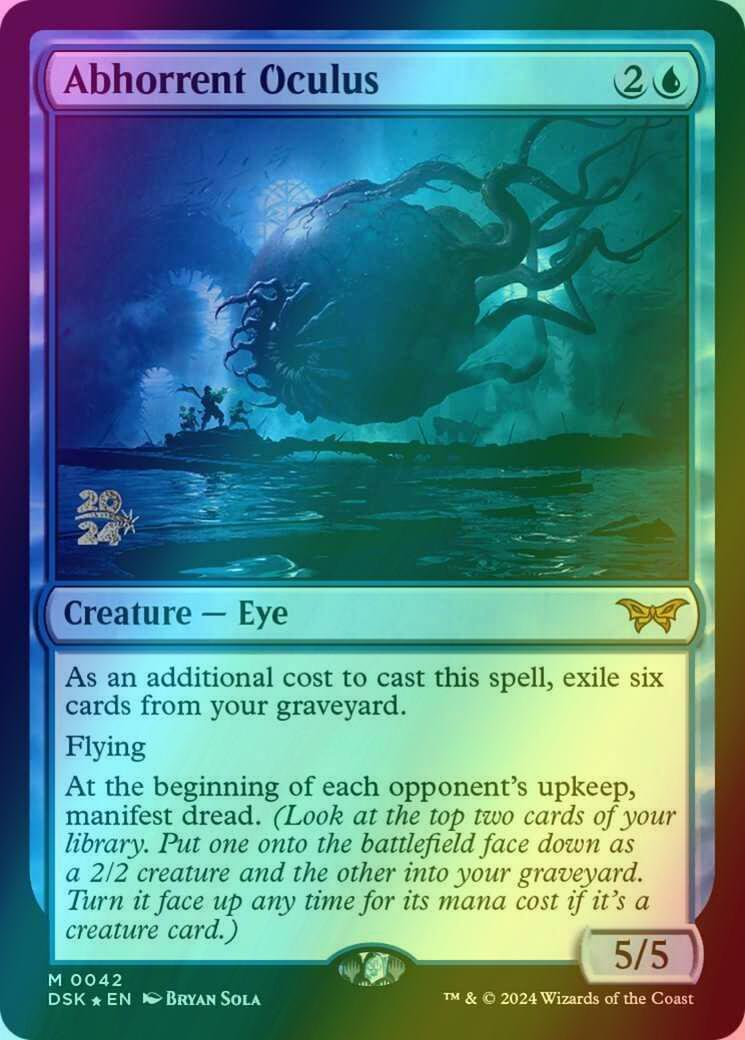 Abhorrent Oculus [42s] [Prerelease] [Duskmourn: House of Horror: Promos] [Foil]
