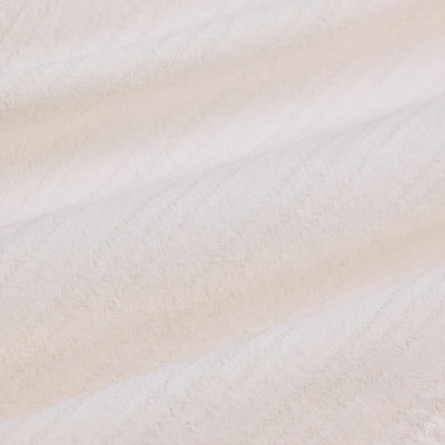 Cream Slim Fit Stripes Shirt