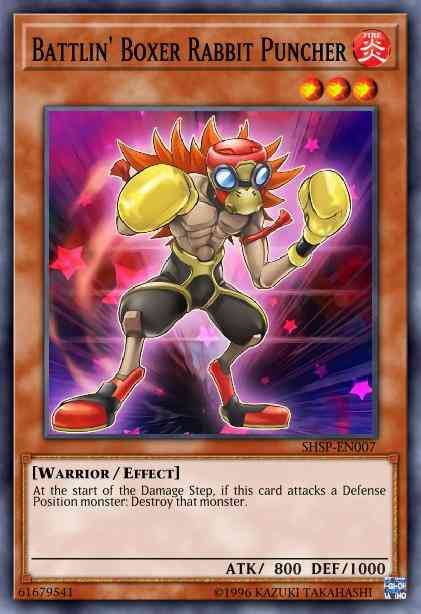 Battlin' Boxer Rabbit Puncher - SHSP-EN007 - Common - Unlimited