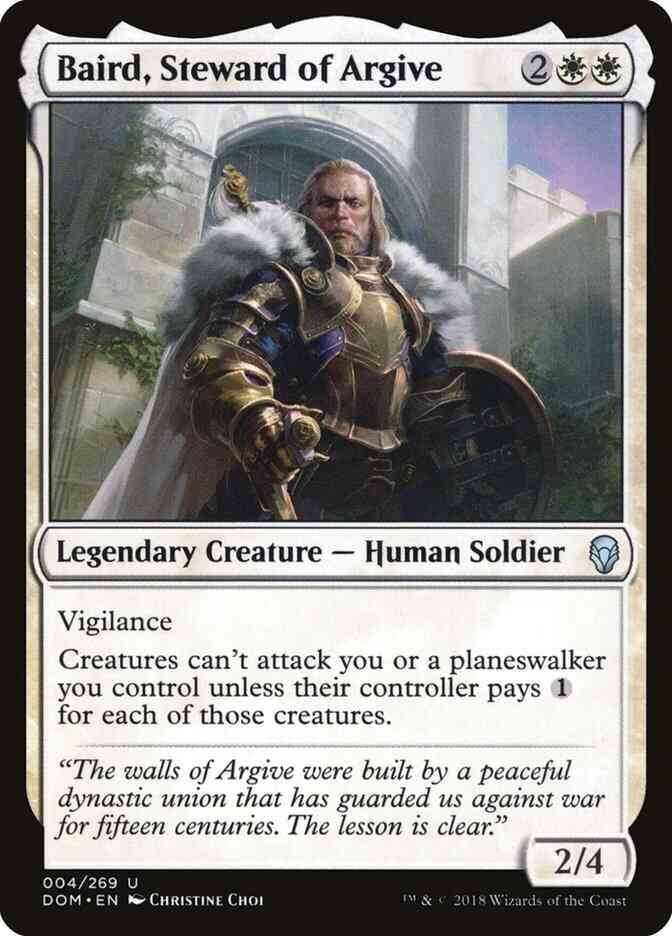 Baird, Steward of Argive [4] [Dominaria] [Non-Foil]