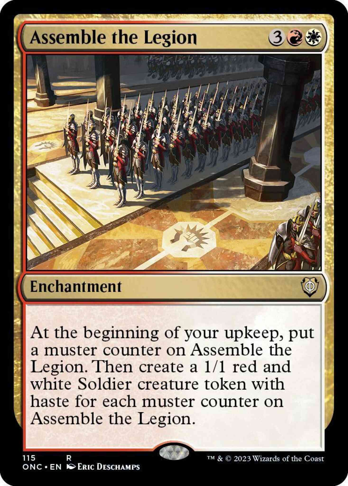 Assemble the Legion [115] [Phyrexia: All Will Be One: Commander] [Non-Foil]