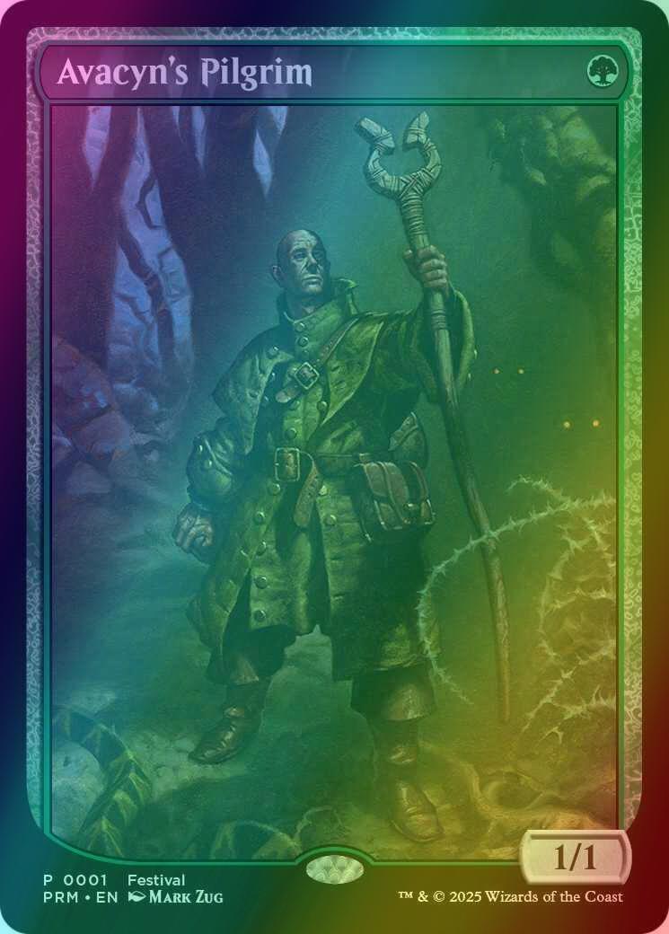 Avacyn's Pilgrim [1] [Textless] [MagicFest 2025] [Foil]