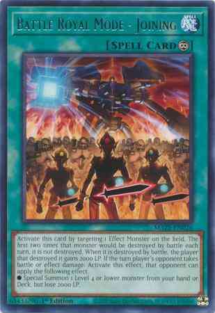 Battle Royal Mode - Joining - MAZE-EN026 - Rare - 1st Edition