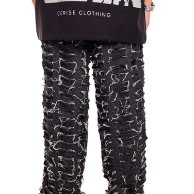 ALL RUGGED JEANS - BLACK