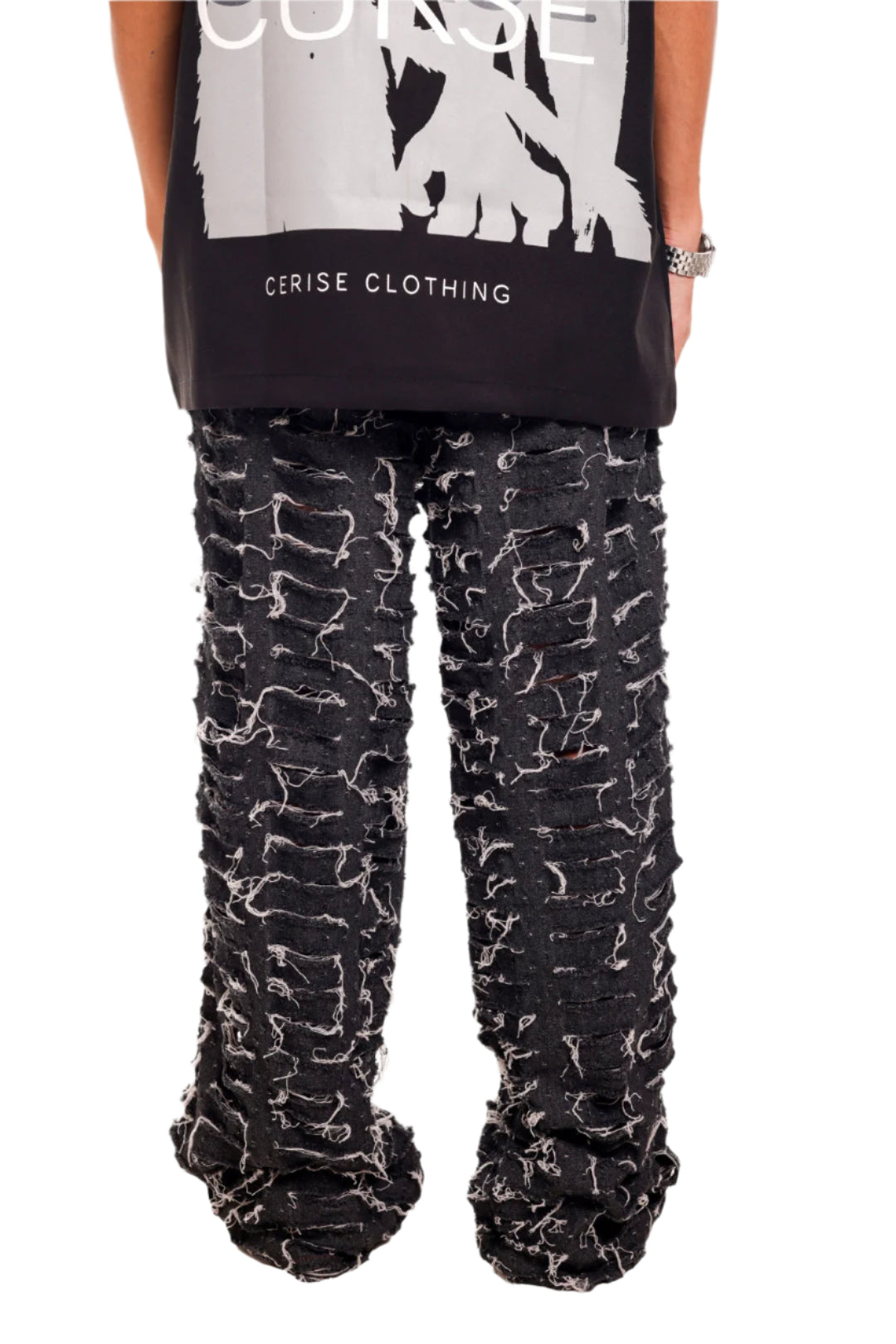 ALL RUGGED JEANS - BLACK