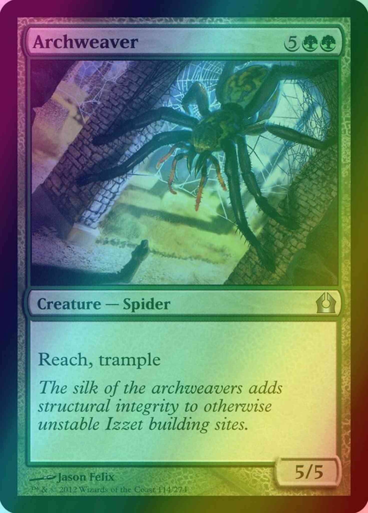 Archweaver [114] [Return To Ravnica] [Foil]