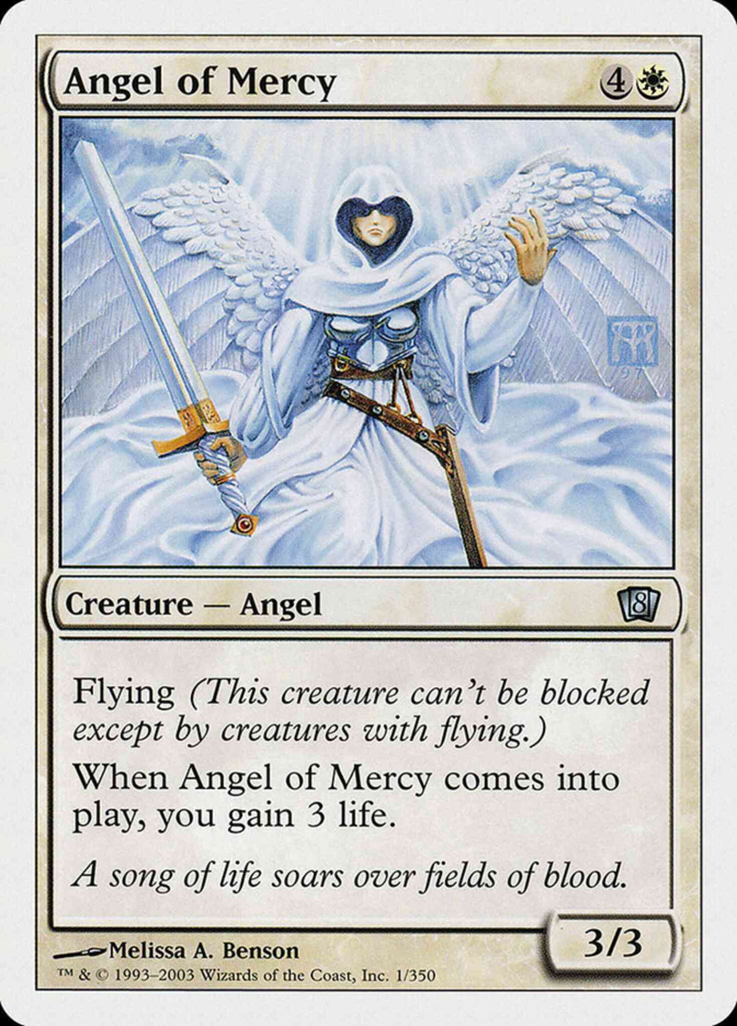 Angel of Mercy [1] [Eighth Edition] [Non-Foil]
