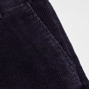 Black Corduroy Slim Fit Trousers