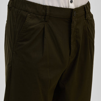 Olive Slim Fit Trousers
