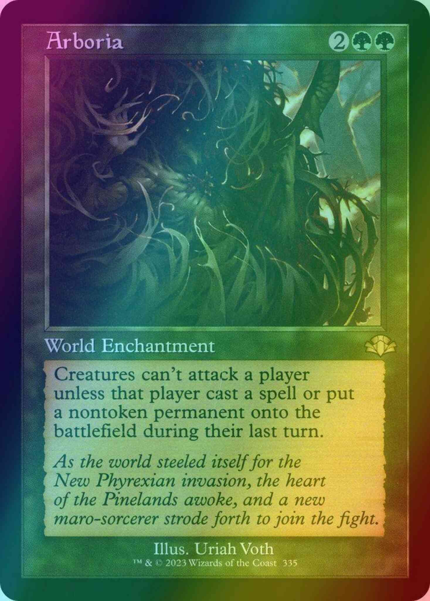 Arboria [335] [Retro Frame] [Dominaria Remastered] [Foil]