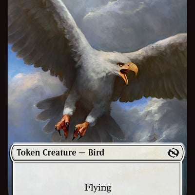 Bird Token (02) // Inkling Token (28) [TDM/TDC Set Symbol] [Tarkir: Dragonstorm: Commander: Tokens] [Non-Foil]