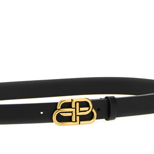 Balenciaga Bb Thin Belt