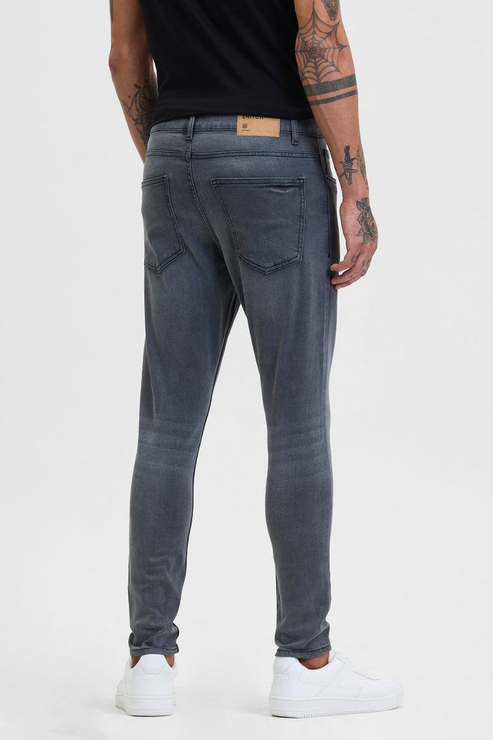 Grey Skinny Fit Jeans