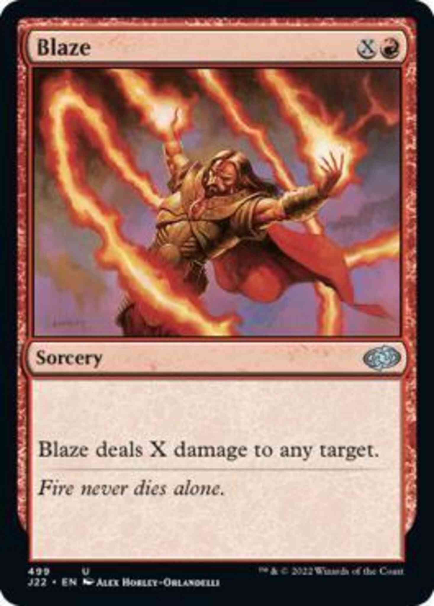 Blaze [499] [Jumpstart 2022] [Non-Foil]