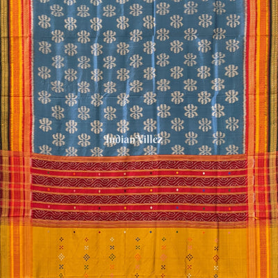Odisha Ikat Khandua Silk Saree