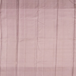 Cream Handloom Kanchipuram Silk Saree With Serpentine Motifs