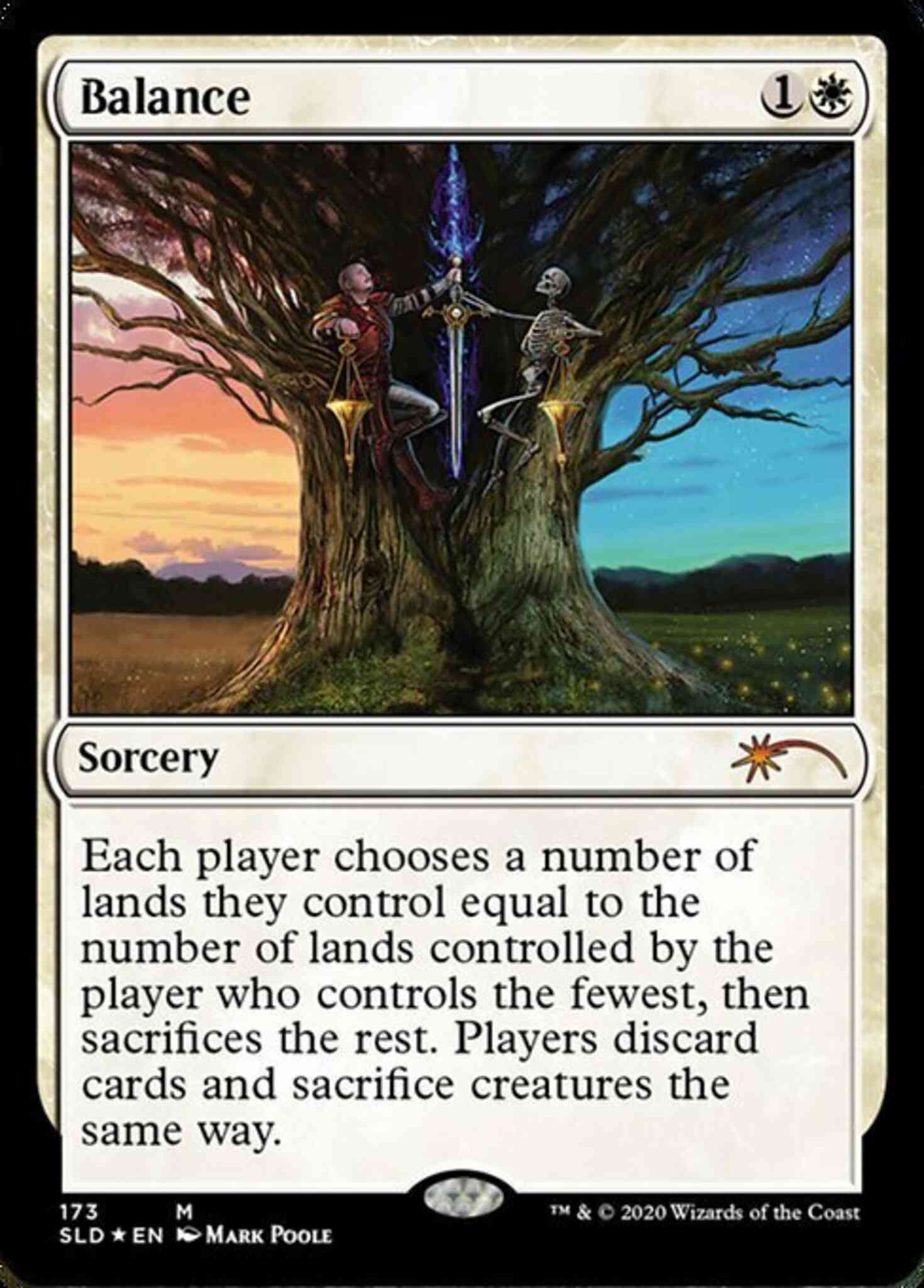 Balance [0173] [Mark Poole] [Secret Lair Drop] [Non-Foil]