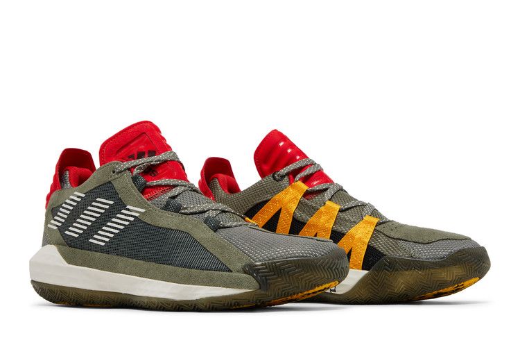adidas Dame 6 Legacy Green Red