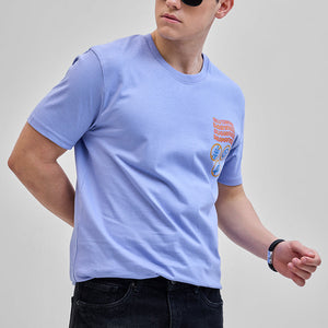 Doing Epic Shit Blue Slim Fit T-Shirt