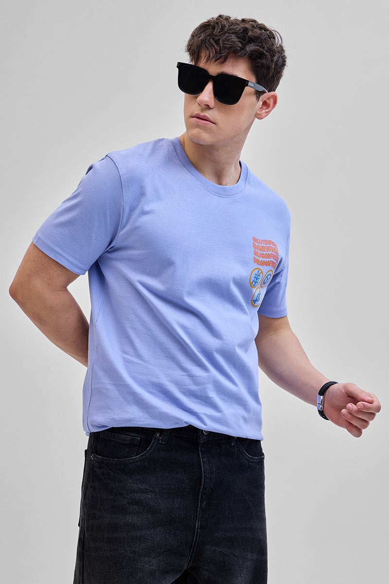 Doing Epic Shit Blue Slim Fit T-Shirt