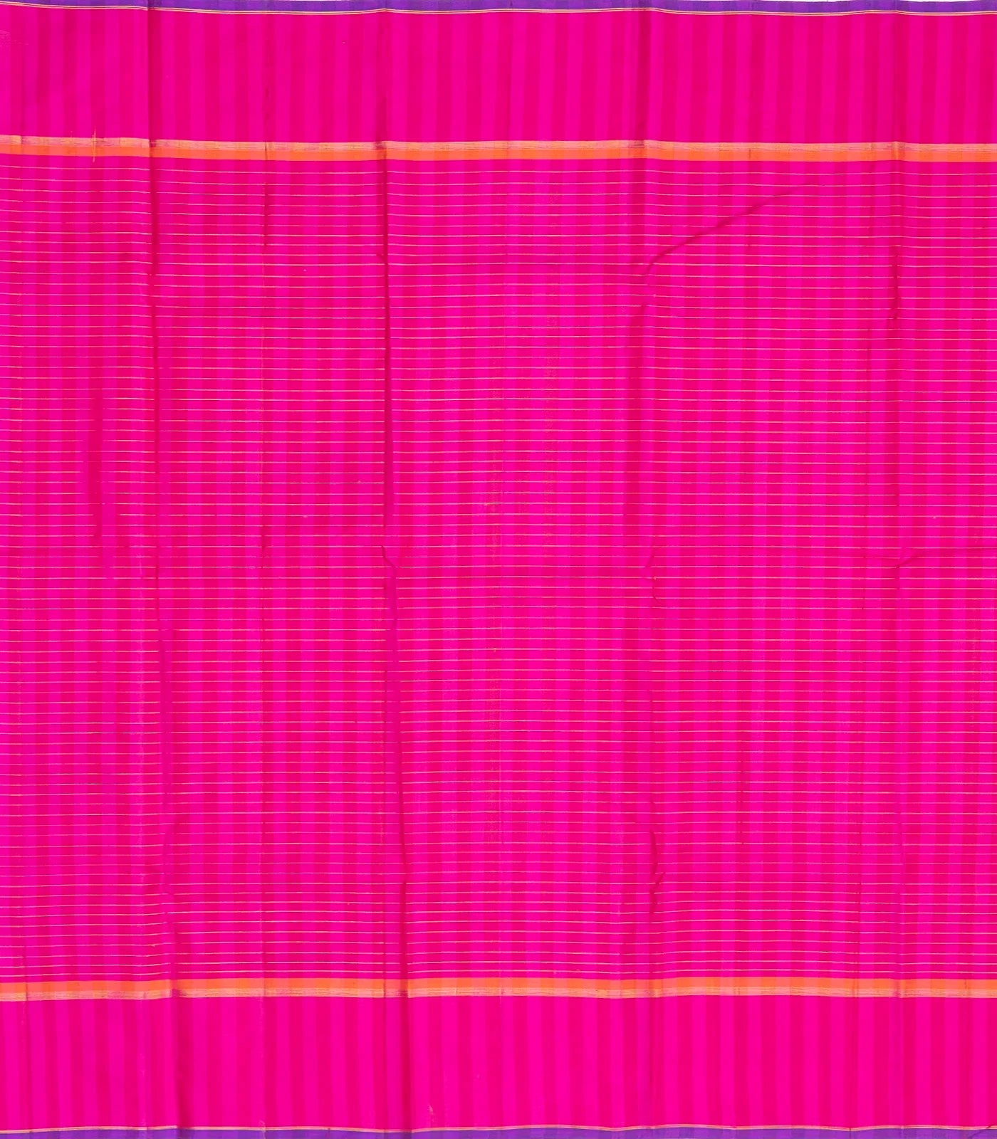 Mint Green Handloom Kanchipuram Korvai Silk Saree With Contrast Border