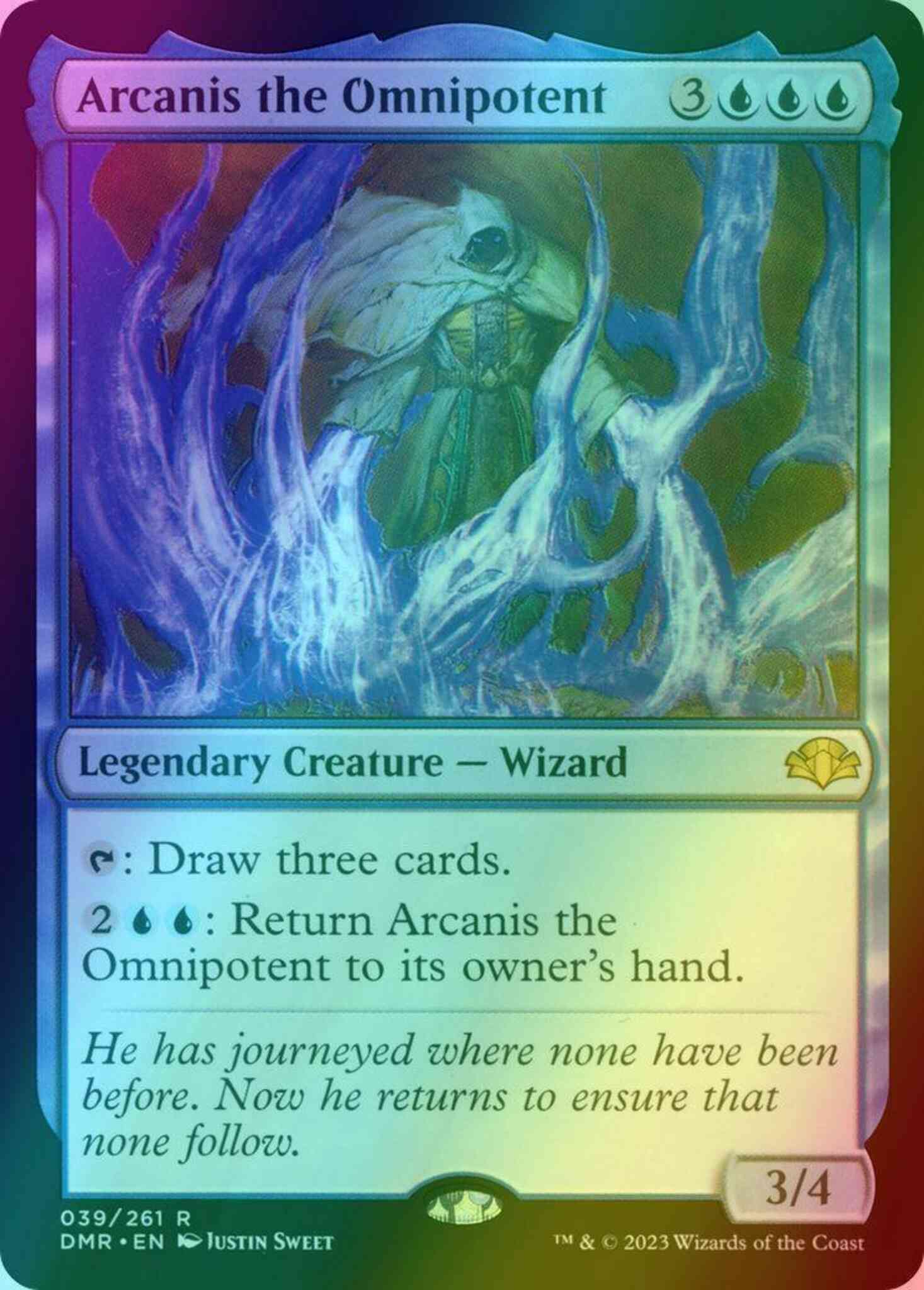 Arcanis the Omnipotent [39] [Dominaria Remastered] [Foil]