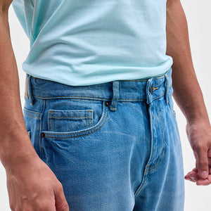 Denim Blue Relaxed Fit Jeans