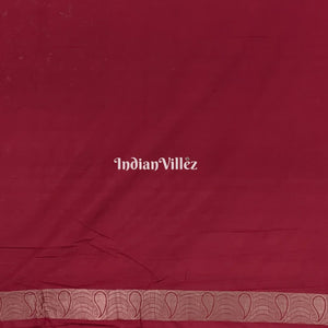 Red-Copper Kadwa Jaal Handloom Banarasi Saree