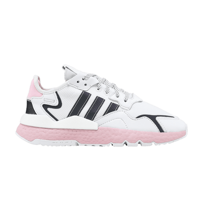adidas Nite Jogger Cloud White True Pink (Women's)