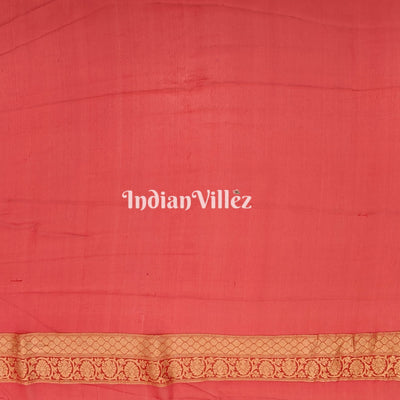 Red Pure Banarasi  Khaddi Georgette Saree