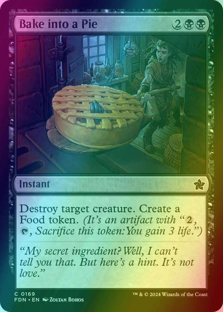 Bake into a Pie [169] [Foundations] [Foil]