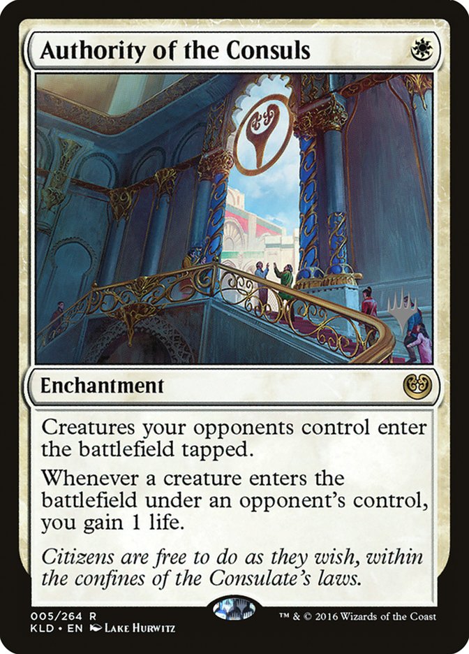 Authority of the Consuls [Promo Pack] [5p] [Kaladesh Promos] [Non-Foil]