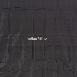 Black with Mustard Yellow Odisha Ikat Contemporary Silk Saree