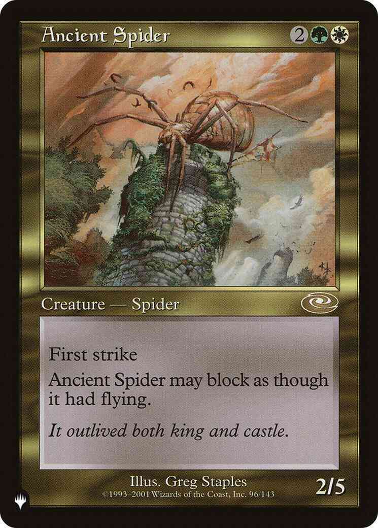Ancient Spider [PLS-96] [The List] [Non-Foil]