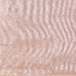 Brown semi-banaras tissue silk saree with fringe border