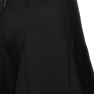Valentino Garavani Solid Crepe Couture Valentino Skirt