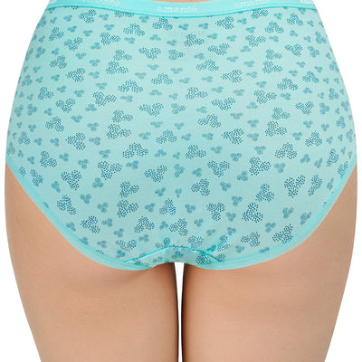 Print High Rise Full Brief Panties (Pack of 3)