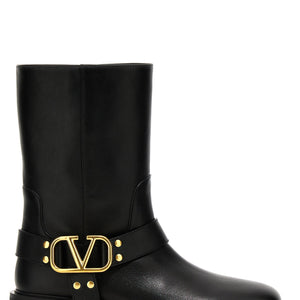 Valentino Garavani Vlogo Signature Ankle Boots