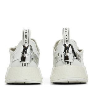 adidas NMD R1 Velour White Silver (Women's)
