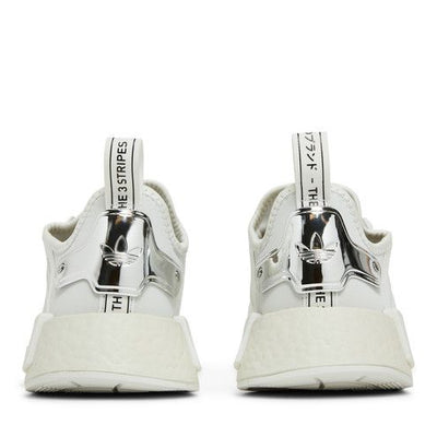 adidas NMD R1 Velour White Silver (Women's)