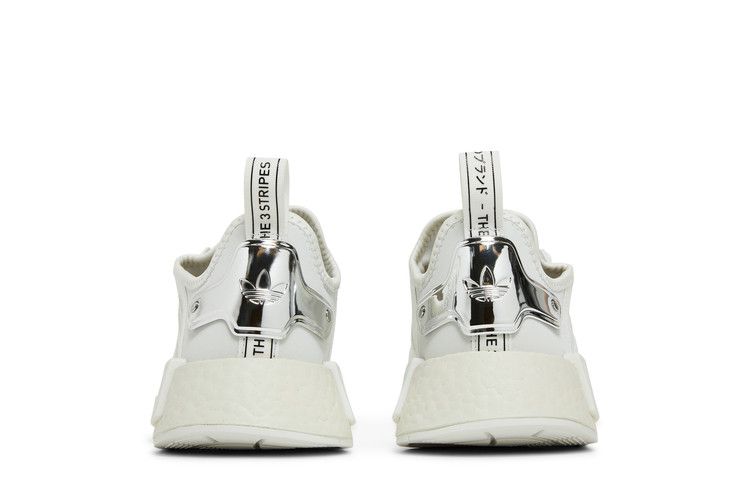 adidas NMD R1 Velour White Silver (Women's)
