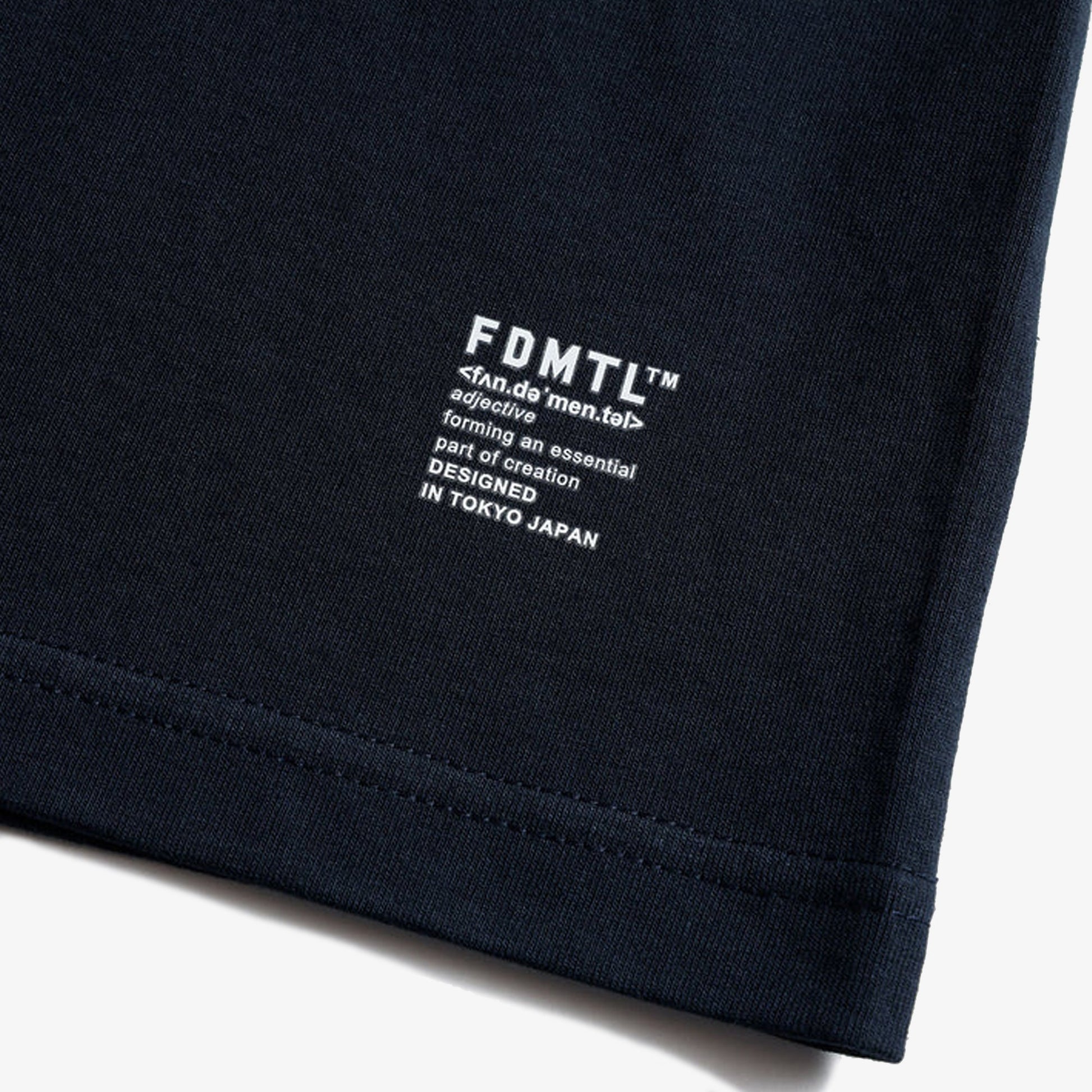 FDMTL | ORIGAMI TEE { NAVY